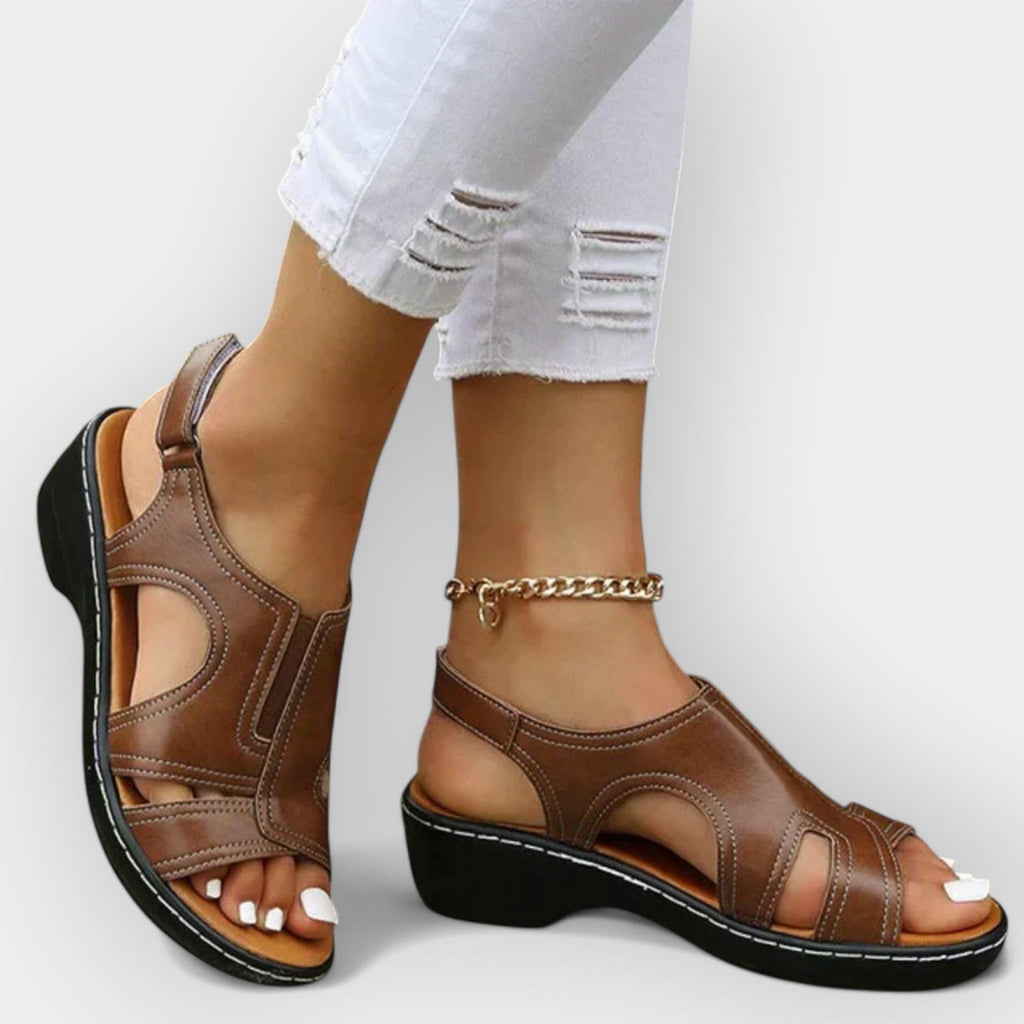 Stylish Leather Sandals