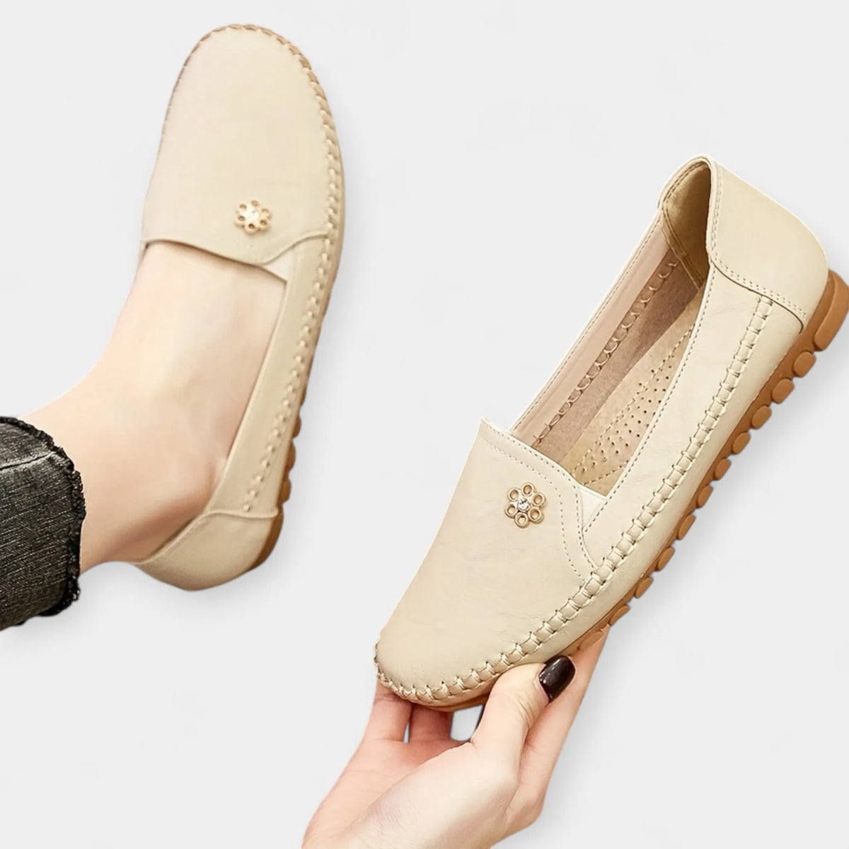 Lightweight Slip-On Ballet Flats